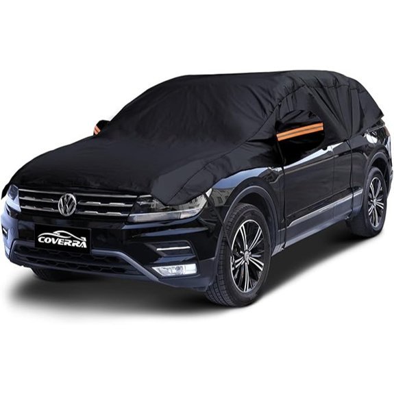 Half Car Cover with Cotton Liner for SUV M