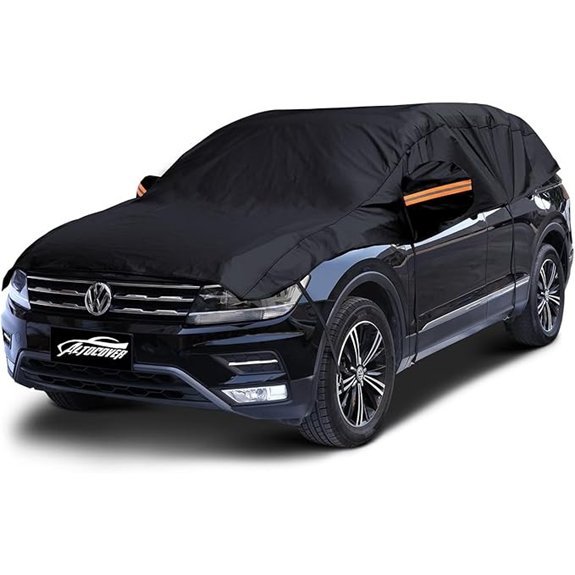 Half Car Cover with Cotton Liner for SUV