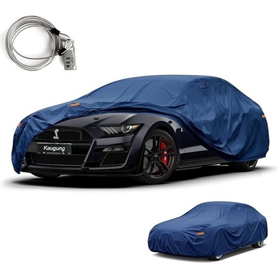 Kaugung Custom Fit Car Cover for Ford Mustang
