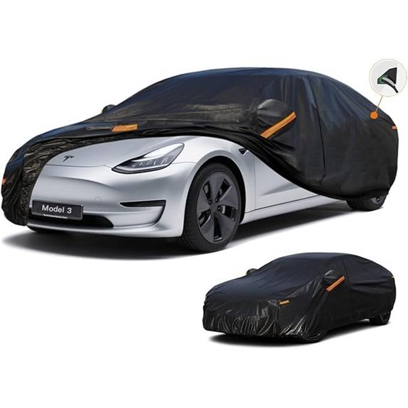 Kayme 7 Layer Custom Fit Tesla Model 3 Cover