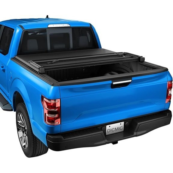 DICMIC Soft Tri-Fold Tonneau Cover for Toyota Tundra
