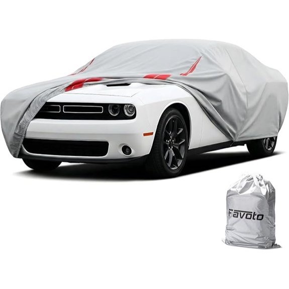 Favoto Waterproof Car Cover for Dodge Charger