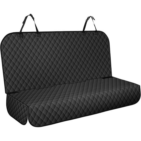 NECKORY Waterproof Backseat Cover for Dogs