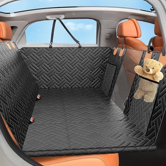 Back Seat Extender Dog Car Seat Cover
