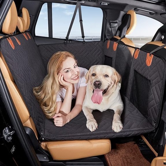 YJGF Back Seat Extender & Dog Hammock Cover