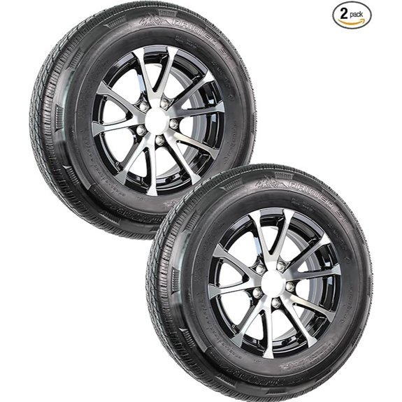 eCustomrim 2-Pack Radial Trailer Tire Rims