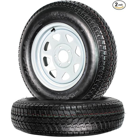 eCustomRim 2 Pack Trailer Tires ST205/75D15