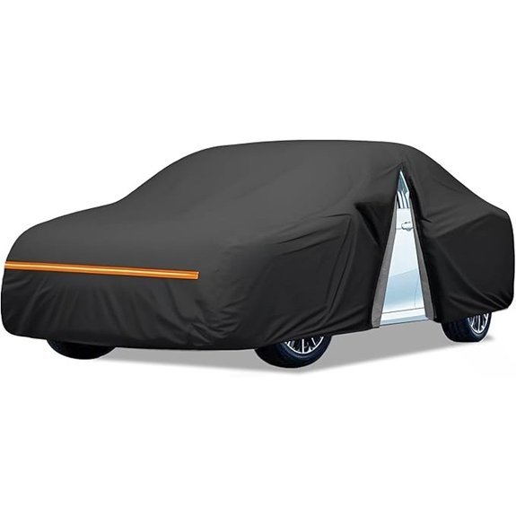 Amooca Heavy-Duty Waterproof All-Weather Car Cover