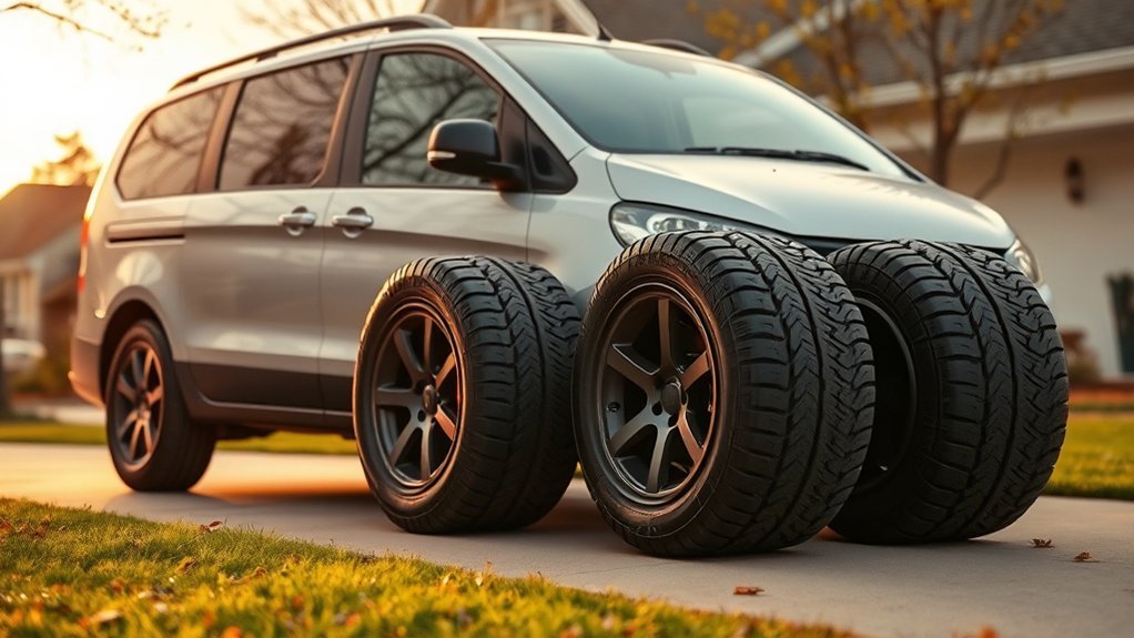 durable minivan all season tires