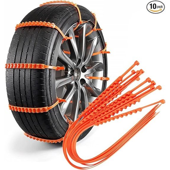 Reusable Snow Tire Chains for Trucks & SUVs