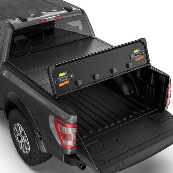 Hard Solid 4-Fold Tonneau Cover for Toyota Tundra
