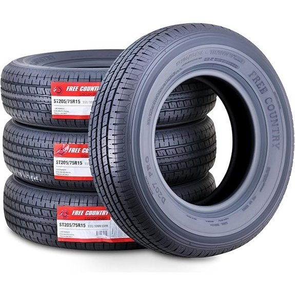 Libra Heavy Duty Trailer Tires Set of 4