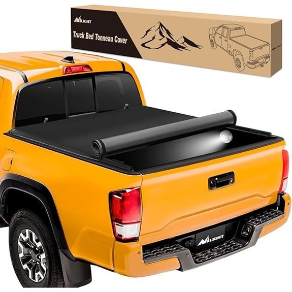 Nilight Soft Roll-Up Truck Bed Tonneau Cover