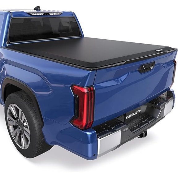 KUIPERAUTO Roll-Up Soft Vinyl Truck Bed Tonneau Cover