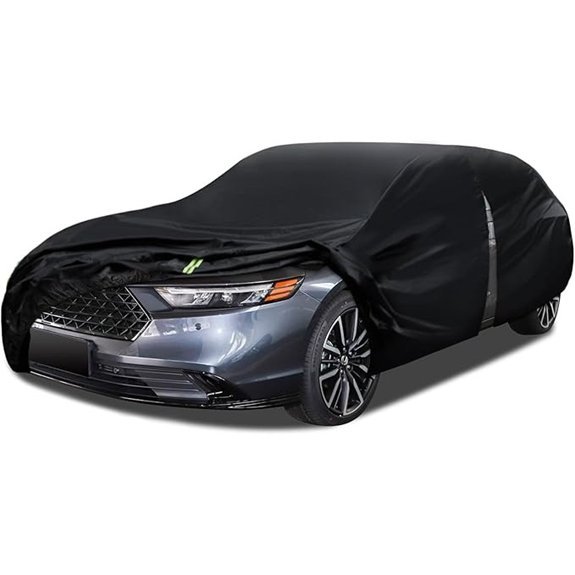 6-Layer Waterproof Car Cover for 187-198 Inch Cars