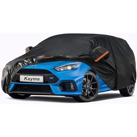 Kayme 7-Layer Heavy Duty Waterproof Hatchback Car Cover