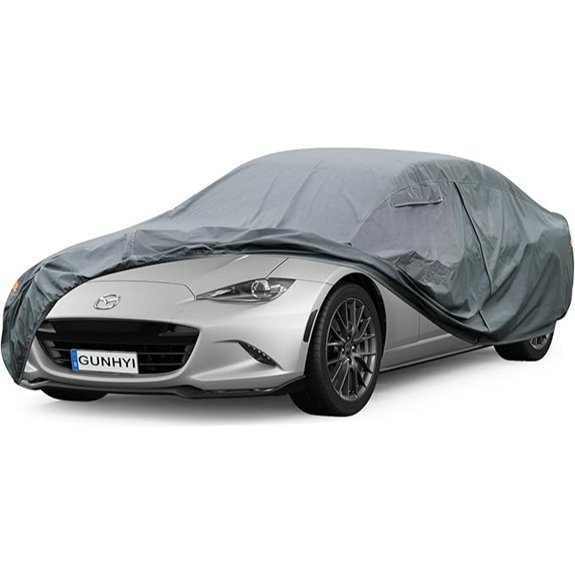 GUNHYI 16-Layer Waterproof Car Cover for Sports Coupe