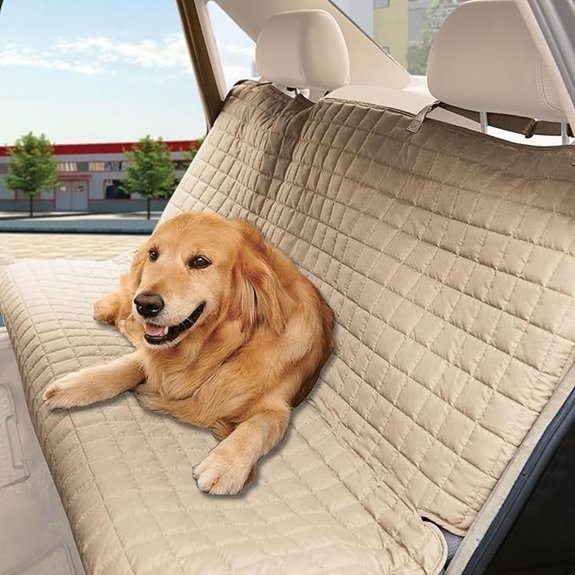 Elegant Comfort Waterproof Pet Car Seat Cover
