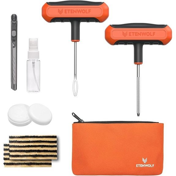 ETENWOLF Flat Tire Repair Kit with Plugs