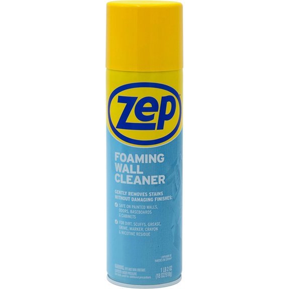 Zep ZUFWC18 Foaming Wall Cleaner 18 oz Clear