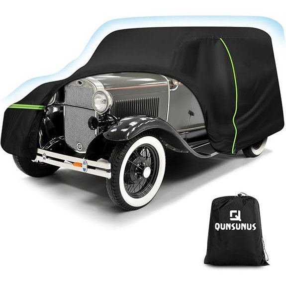 QUNSUNUS Waterproof Car Cover for Ford Model A