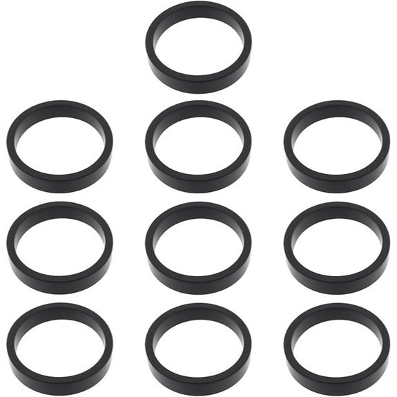 10PCS Traction Tires for H0 Scale Model Trains