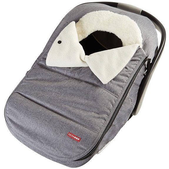 Skip Hop Winter Car Seat Cover Stroll & Go Heather Grey