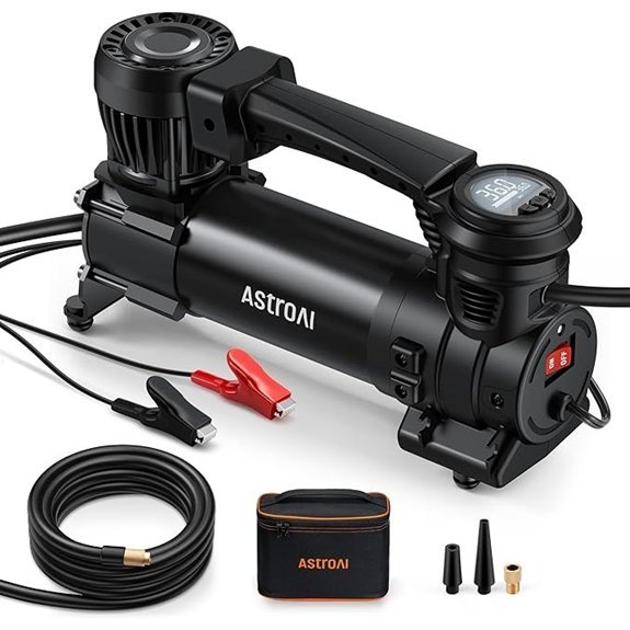 AstroAI T4 Heavy-Duty Truck Tire Inflator with Digital Screen