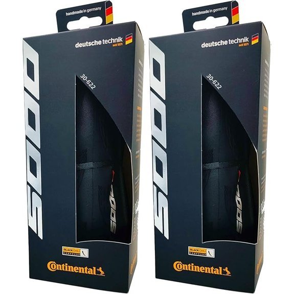 Continental Grand Prix 5000 Road Bike Tire (2-Pack)