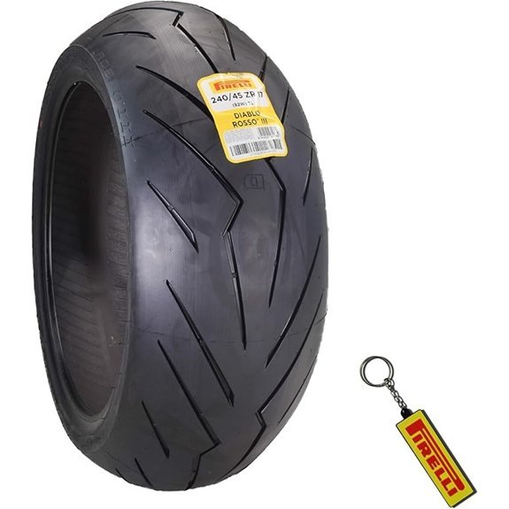 Pirelli Diablo Rosso III Rear Motorcycle Tire