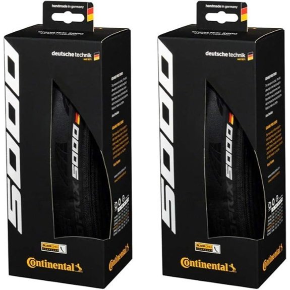 Continental Grand Prix 5000 Road Bike Tire 2-Pack