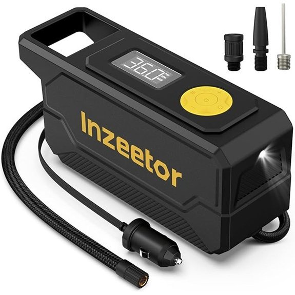 150 PSI Portable Tire Inflator Air Compressor