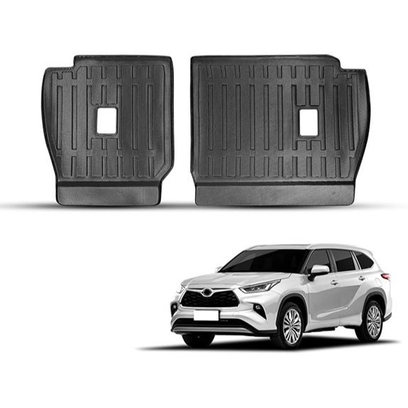 Toyota Highlander 2nd Row Backrest Mats Cover