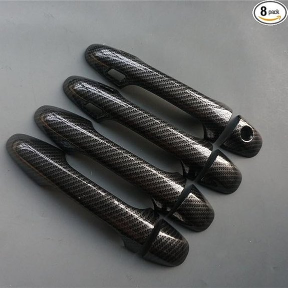 ZiWen Carbon Fiber Door Handle Cover for Highlander