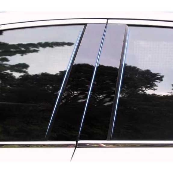 ERIDANUS Toyota Highlander Middle Window Pillar Trim Cover