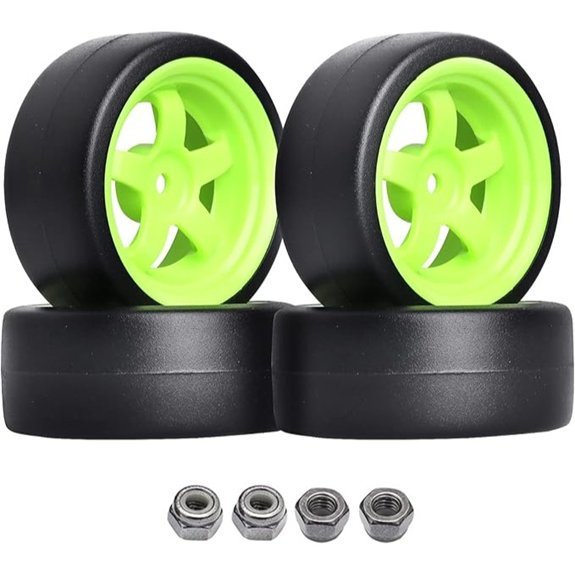 HobbyPark 12mm Hex RC Drift Wheels and Tires