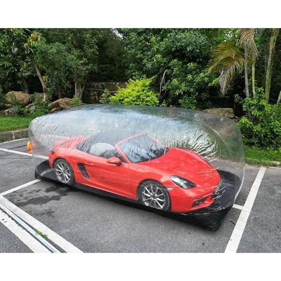 Portable Inflatable Car Cover Garage Tent Shelter