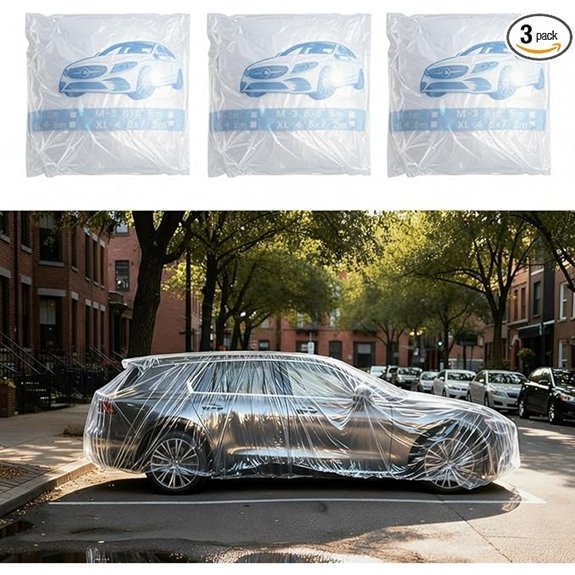 LEIFIDE Universal Large Reusable Car Covers for SUVs