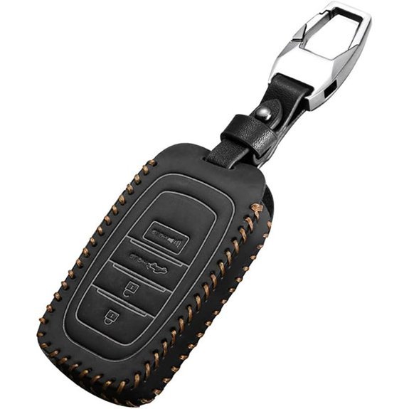 Leather Toyota Key Fob Cover for 4 Buttons