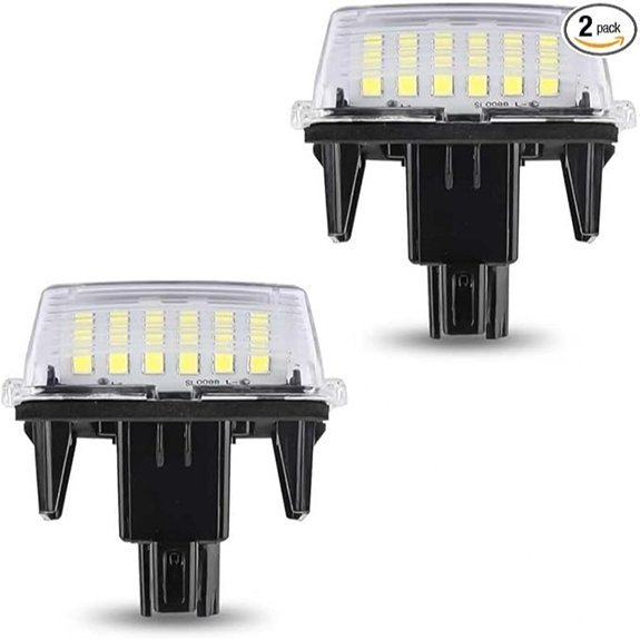 2PCS LED License Plate Lights for Vehicles