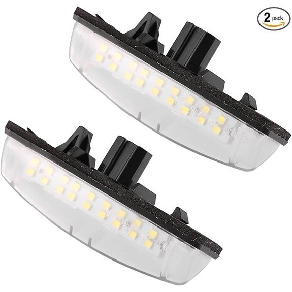 X AUTOHAUX LED License Plate Light for Lexus/Toyota