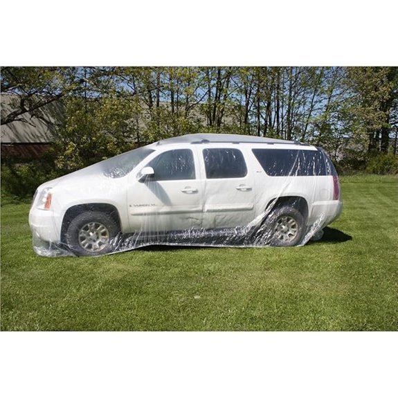 Woodward Fab WFCCC-MED Heck Industries 22 Ft. Plastic Car Cover Medium