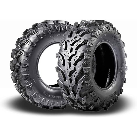 MCKINLEY UTV ATV Super Mud Tires 25X10-12 Set 2