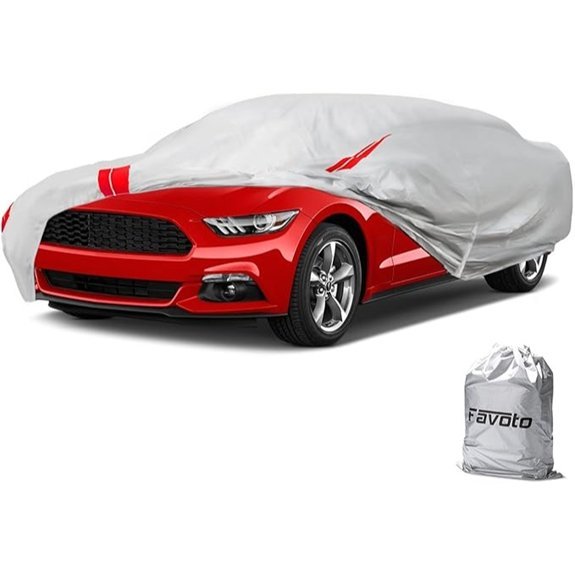 Favoto Waterproof Car Cover for Ford Mustang