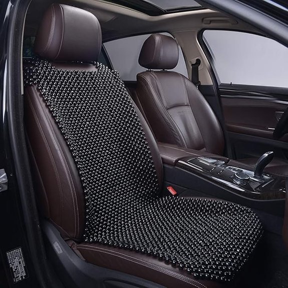 Natural Beaded Car Seat Cover for Cars