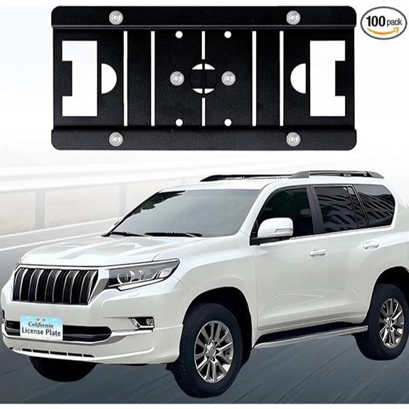 No Drill Toyota Front License Plate Frame
