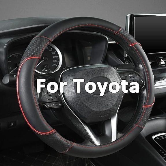 GIANT PANDA Steering Wheel Cover for Toyota