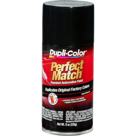 Dupli-Color EBUN01007 Perfect Match Universal Black 8 oz.