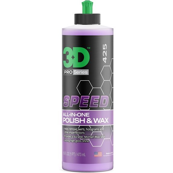 3D Speed Polish & Wax Scratch & Swirl Remover