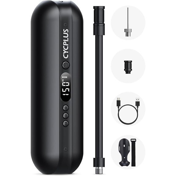 CYCPLUS Electric Air Compressor Portable Tire Inflator